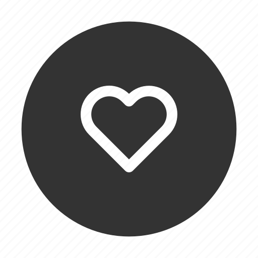 Circular, favorite, heart, like, love, ui icon - Download on Iconfinder