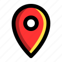 direction, gps, location, map, marker, navigation, pin