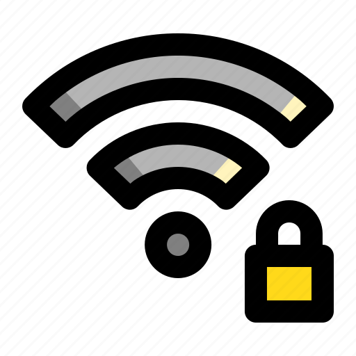 Internet, lock, network, online, security, wifi, wireless icon - Download on Iconfinder
