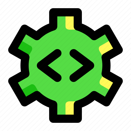 Code, developer, development, gear, options, programming, settings icon - Download on Iconfinder