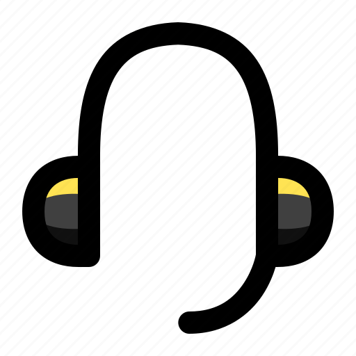 Audio, earphone, headphone, headset, music, sound, support icon - Download on Iconfinder