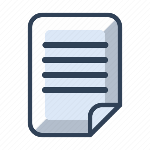 Document, note, text icon - Download on Iconfinder