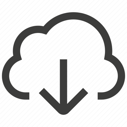 Cloud, download, storage icon - Download on Iconfinder