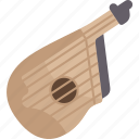 bandura, folk, musical, stringed, instrument