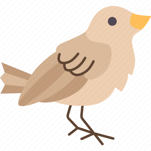 Bird, nightingale, songbird, wildlife, nature icon - Download on Iconfinder