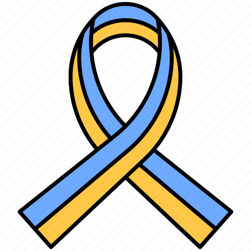 Ukraine, ukrainian, culture, ribbon, pray, decoration icon - Download on Iconfinder