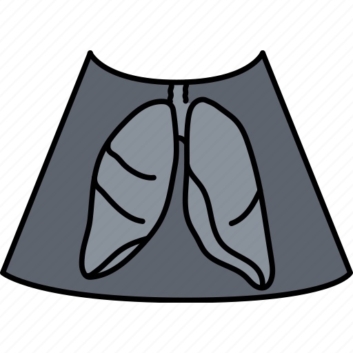 Lung, ultrasonography, ultrasound icon - Download on Iconfinder