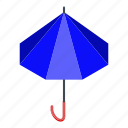 blue, business, cartoon, fashion, isometric, umbrella, woman