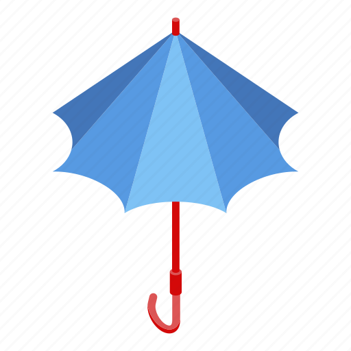 Blue, cartoon, fashion, isometric, kid, umbrella, woman icon - Download on Iconfinder