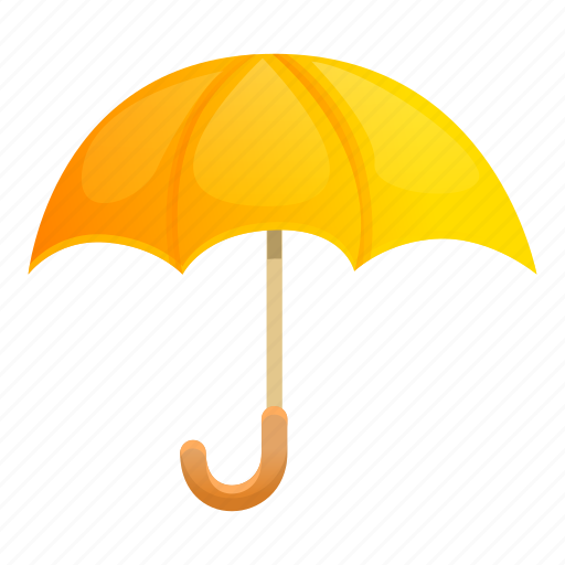 Fashion, rainy, retro, umbrella, water, yellow icon - Download on Iconfinder