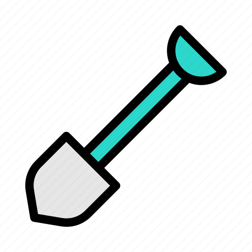 Shovel, jack, construction, tools, masonry icon - Download on Iconfinder