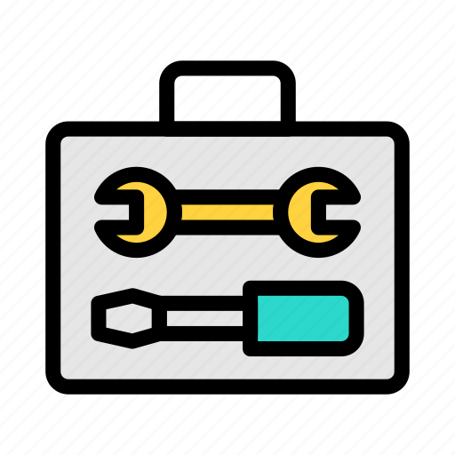 Tools, kit, construction, wrench, screwdriver icon - Download on Iconfinder