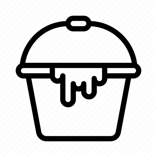 Bucket, color, paint, decoration, construction icon - Download on Iconfinder