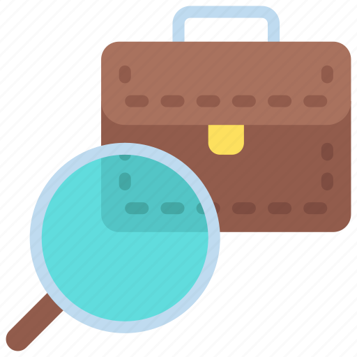 Job, search, hunting, unemployed, bag, briefcase icon - Download on Iconfinder