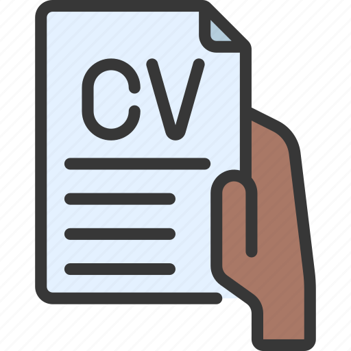 Hand, out, cv, jobhunting, unemployed, application icon - Download on Iconfinder