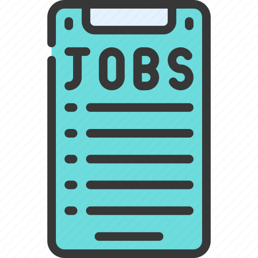 Job, board, mobile, hunting, unemployed, search, phone icon - Download on Iconfinder