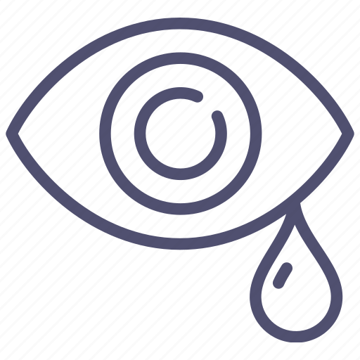 Drops, eye, pain, tears icon - Download on Iconfinder