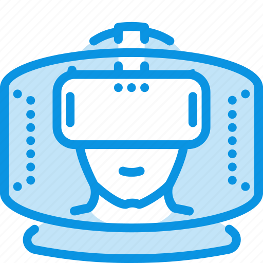 Helmet, reality, virtual icon - Download on Iconfinder