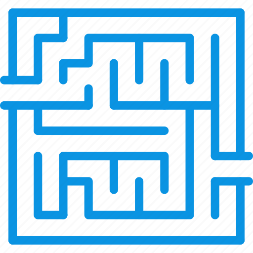 Labyrinth, map, maze icon - Download on Iconfinder