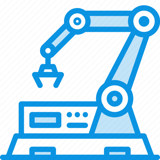 Factory, line, robot icon - Download on Iconfinder