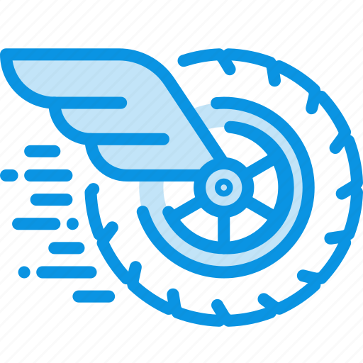 Wheel, wing, race icon - Download on Iconfinder