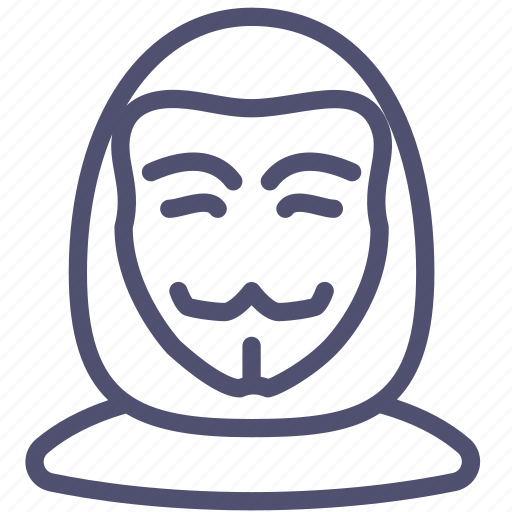 Anonymous, avatar, hacker, user, vendetta icon - Download on Iconfinder