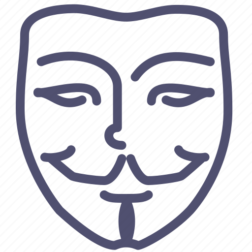 Anonymous, hacker, mask, vendetta icon - Download on Iconfinder