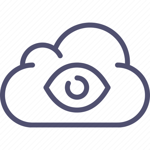 Cloud, eyes of true, god, government, spy, storage icon - Download on Iconfinder