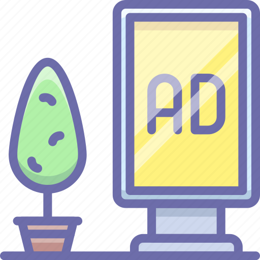 Ad, billboard, street icon - Download on Iconfinder