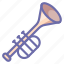 fife, instrument, trumpet 