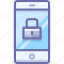 lock, mobile, encryption 