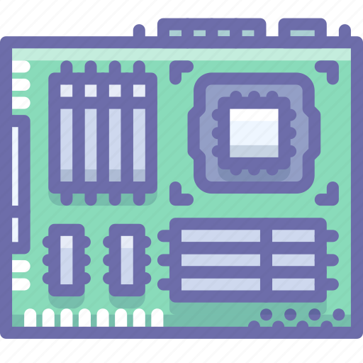 Computer, hardware, motherboard icon - Download on Iconfinder