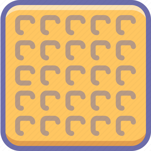 Cookie, wafer, waffle icon - Download on Iconfinder