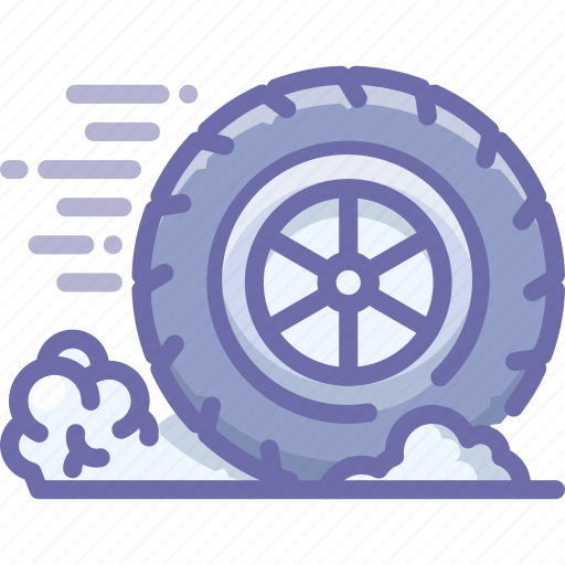 Friction, wheel, motion icon - Download on Iconfinder