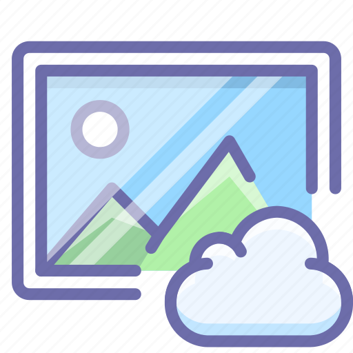 Cloud, image, photo icon - Download on Iconfinder