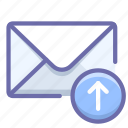 mail, message, receive