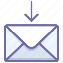 mail, message, receive