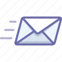 mail, message, send