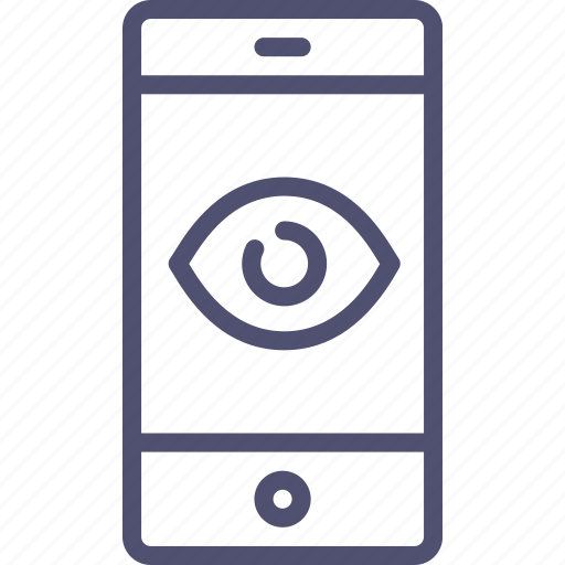 Camera, smartphone, spy, virus, remote control icon - Download on Iconfinder