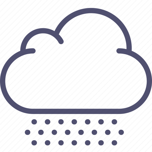 Cloud, cloudiness, cloudy, hail, overcast, snow, weather icon - Download on Iconfinder