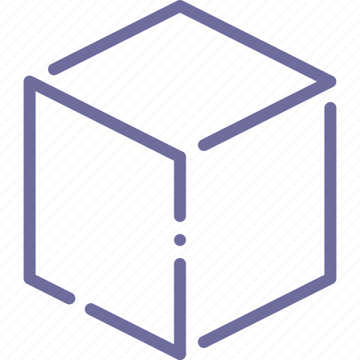 Cube, design, edge, left icon - Download on Iconfinder