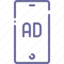 advertisement, advertising, banner, mobile