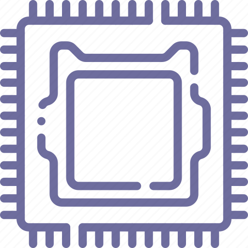 Computer, hardware, microchip, processor icon - Download on Iconfinder