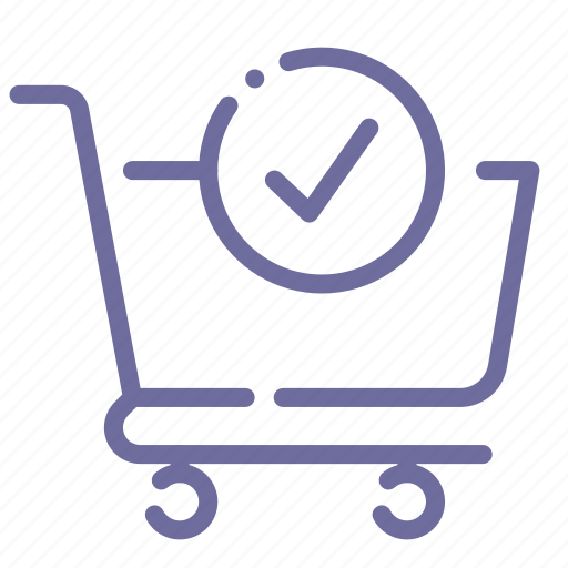 Cart, check, shopping icon - Download on Iconfinder