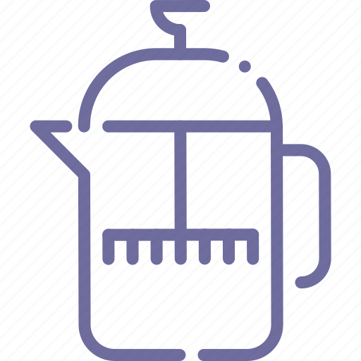 French, press, tea, teapot icon - Download on Iconfinder