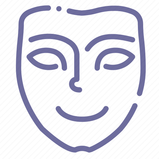Happy, mask, smile icon - Download on Iconfinder