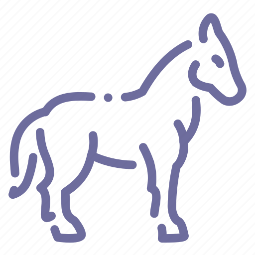 Equine, horse, mare, stallion icon - Download on Iconfinder