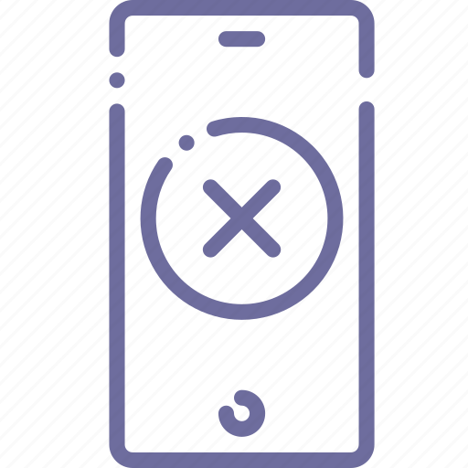 Access, denied, locked, mobile icon - Download on Iconfinder