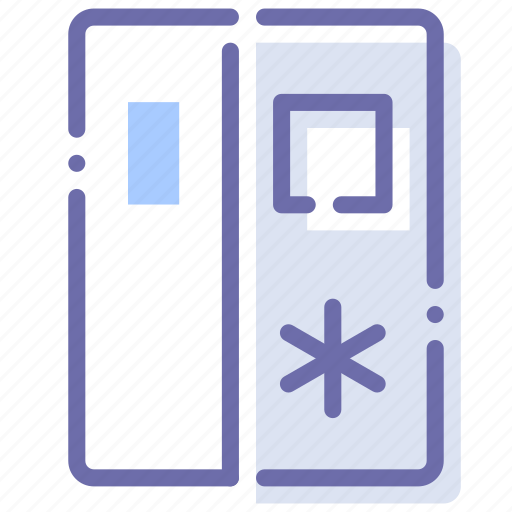 Fridge, household, kitchen, refrigerator icon - Download on Iconfinder