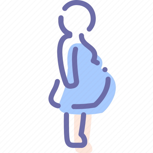 Baby, biology, mother, pregnant icon - Download on Iconfinder